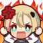 Ashethisisfine emote for Discord