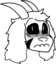 AsrielAfraid emote for Discord