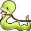 AshlolSleighSnake emote for Discord