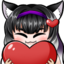 AmyHeart emote for Discord
