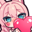 AmariHeart emote for Discord