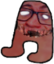 amongF emote for Discord