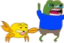 ApuGettingSnappedAtBySpurdoCrab emote for Discord