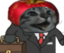 appleCatHappyBusiness emote for Discord