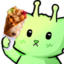 aquaxShawarma emote for Discord