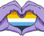 aroacePride emote for Discord