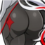 ArlecchinoCheeks emote for Discord