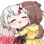 ayameHug emote for Discord