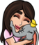 aylinaDUMBObyFRADA emote for Discord