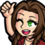 ayaeriThumbsUp emote for Discord