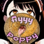 AyyPoppy emote for Discord