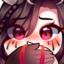 AyuuNoseBleed emote for Discord