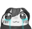 AyuuPeepoSad emote for Discord