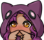 ayumiiBlush emote for Discord