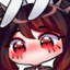 AyuuBlush emote for Discord
