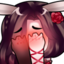 AyuuBlush emote for Discord
