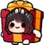 AyuuXmasGift emote for Discord
