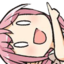 AyaPointUp emote for Discord
