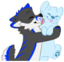 AzureHugLick emote for Discord
