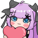 azusa_heart static emote for Discord, Twitch and Slack