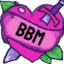 bbmLove emote for Discord
