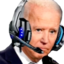 bidenHeadphones emote for Discord