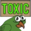 birdgeToxic emote for Discord