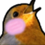 BirbBlush emote for Discord