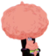 bigBrain emote for Discord