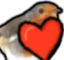 BirbLove emote for Discord