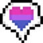 bipride emote for Discord