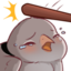 birdBonk emote for Discord