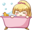 athyBathTime emote for Discord