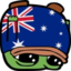 Australia emote for Discord