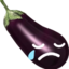 AubergineDidNothingWrong emote for Discord