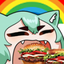 augPrideEat emote for Discord