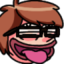 avegaxAhegao emote for Discord