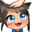 AveryWithDemHeadpats emote for Discord
