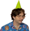 Birthdaycini emote for Discord