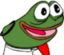 bksalmPepege emote for Discord