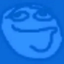 Blueless emote for Discord