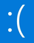 Bluescreened emote for Discord