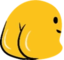 blobButt emote for Discord