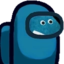 BlueGuyAmogus emote for Discord