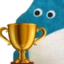 BlueGuyTrophy emote for Discord