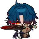 Blade static emote for Discord, Twitch and Slack