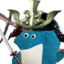 BlueGuyWithASekiroRunGoing emote for Discord