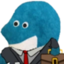 BlueGuyCorpa emote for Discord