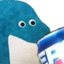 BlueGuyEatAPepsi emote for Discord