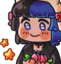blobFlower emote for Discord